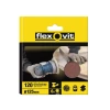 Flexovit Hook & Loop Sanding Discs 125mm Fine 120g (Pack of 6)