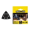 Flexovit Delta Hook & Loop Sanding Sheets 94mm Fine 120g (6)