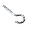 Screw Hooks Zinc Plated 60mm