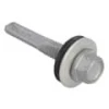 Metalfix Self Drilling Screws With Washers Heavy 32mm