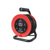 Faithfull Open Drum Cable Reel 240 Volt 15 Metre 13 Amp 2 Socket