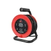 Faithfull Open Drum Cable Reel 240 Volt 15 Metre 13 Amp 2 Socket