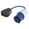 240V Fly Lead With 35cm Lead