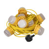 Faithfull Festoon Lights 10 LED Bulbs 240V 22m
