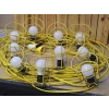 Faithfull Festoon Lights Low Energy 10 LED Bulbs 110V 22m