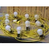 Faithfull Festoon Lights 10 ES Bulbs 110V 22m