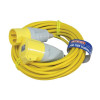 Faithfull Trailing Lead 14 Metre 3.5 kW 32 Amp 2.5mm Cable 110 Volt