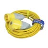 Faithfull Trailing Lead 14 Metre 3.5 kW 32 Amp 2.5mm Cable 110 Volt