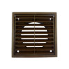 Extractor Vent 4" Fixed Brown