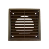 Extractor Vent 4" Fixed Brown