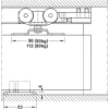 Sliding Door Door Set 2m (50kg Max)