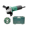 Hikoki G12STX/J8 Angle Grinder 115mm Diamond Blade & Case 600W 110V