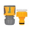 Hozelock Threaded Tap & Soft Touch Hose End Connector Set