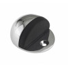 Victorian Chrome Oval Shield Door Stop