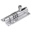 Squire 3-Wheel Recodeable Combi Bolt Lock Chrome