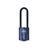 Squire CP40 Combination Padlock 4 Wheel 63mm Long Shackle