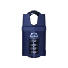 Squire CP50CS Combination Padlock 4 Wheel Closed Shackle 50mm