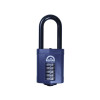 Squire CP60 Combination Padlock 5 Wheel 63mm Long Shackle