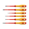 Hultafors VDE Pozidriv & Slotted Screwdriver Set, 6 Piece