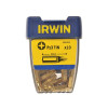 Screwdriver Bits (10) Pozi PZ3 25mm Titanium
