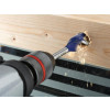 6X Blue Groove Stubby Wood Bit 22mm x 4in