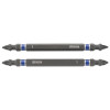 Impact Double Ended Screwdriver Bits Pozi PZ1 100mm Pack of 2