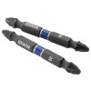 Impact Double Ended Screwdriver Bits Pozi PZ2 60mm Pack of 10
