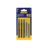 Irwin HCS/HSS T-Shank Jigsaw Blade Set, 5 Piece