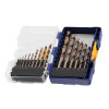 Irwin HSS Cobalt Drill Bit Set, 15 Piece