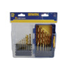 Irwin HSS Titanium Metal Drill Bit Set, 15 Piece
