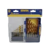 Irwin HSS Titanium Metal Drill Bit Set, 15 Piece