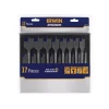 Irwin Blue Groove 4X Flat Bit Set, 17 Piece
