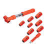 ITL Insulated 3/8in Drive Metric Torque Wrench Kit, 10 Piece