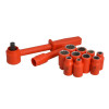 Insulated Tools Ltd Insulated Socket Set of 12 1/2in Drive
