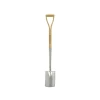 Kent & Stowe Stainless Steel Border Spade, FSC&Acirc;&reg;