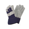 Kent & Stowe Navy Fleece Lined Rigger Gloves - Large