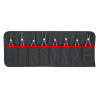 Knipex 00 19 58 V02 Tool Roll Circlip Plier Set, 8 Piece
