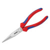 Knipex Snipe Long Nose Side Cutting Pliers Multi Component Grip 200mm (8in)