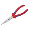 Knipex Snipe Long Nose Side Cutting Pliers Multi Component Grip 200mm (8in)