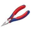 Knipex Electronics Half Round Jaw Pliers Multi Component Grip 115mm