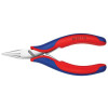 Knipex Electronics Half Round Jaw Pliers Multi Component Grip 115mm
