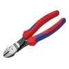 Knipex High Leverage Diagonal Cutters Multi Component Grip With Spring 180mm
