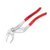 Knipex Plastic Pipe Grip Pliers Chrome 80mm Capacity 250mm