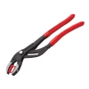 Knipex Plastic Pipe Grip Pliers Plastic Jaws Black 75mm Capacity 250mm