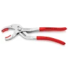 Knipex Plastic Pipe Grip Pliers Plastic Jaws Chrome 75mm Capacity 250mm