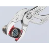 Knipex Plastic Pipe Grip Pliers Plastic Jaws Chrome 75mm Capacity 250mm