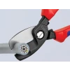Knipex Cable Shears Twin Cutting Edge Multi Component Grip 200mm