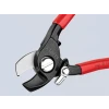 Knipex Cable Shears Return Spring PVC Grip 165mm