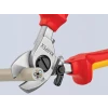 Knipex Cable Shears Return Spring VDE Certified Grip 165 mm