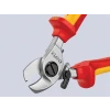 Knipex Cable Shears Return Spring VDE Certified Grip 165 mm